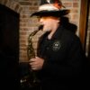 Sax live con dj set al party serale di un matrimonio