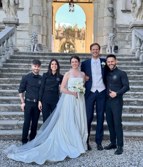 Team Papillon Eventi con 3 operatori nello staff